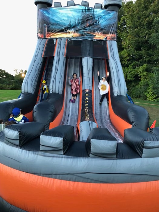 Castle Halloween Slide